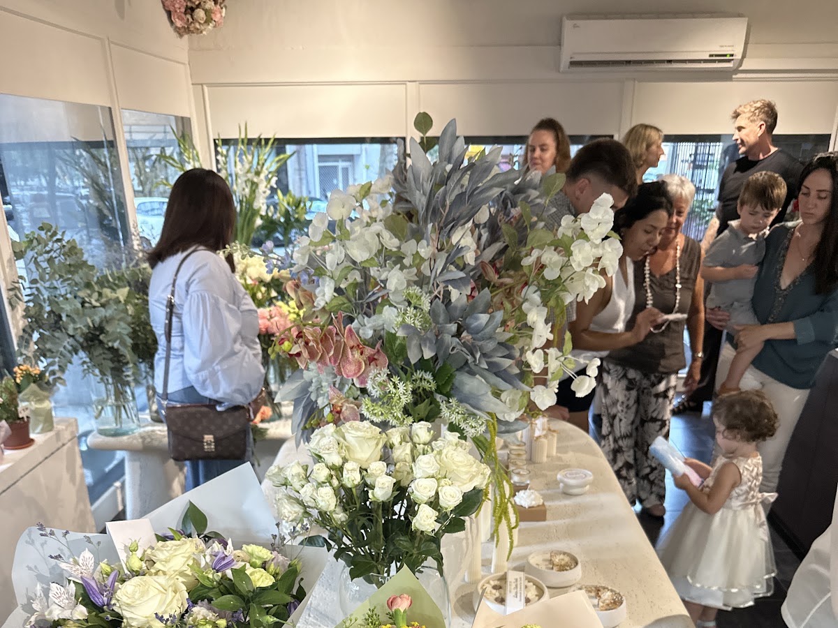 Interior de la floristería Amor en Flor